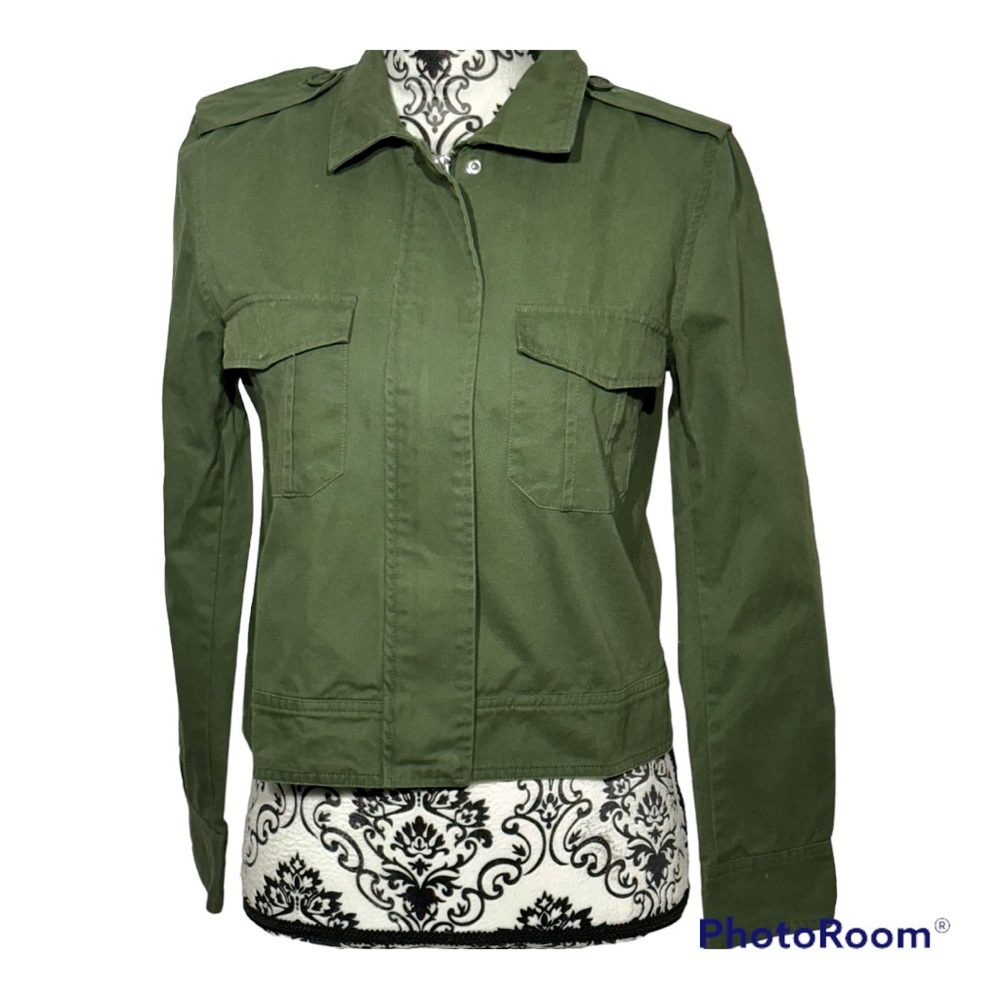 BB Dakota NWOT Maddox Jacket Army Green Small - Picture 4 of 12